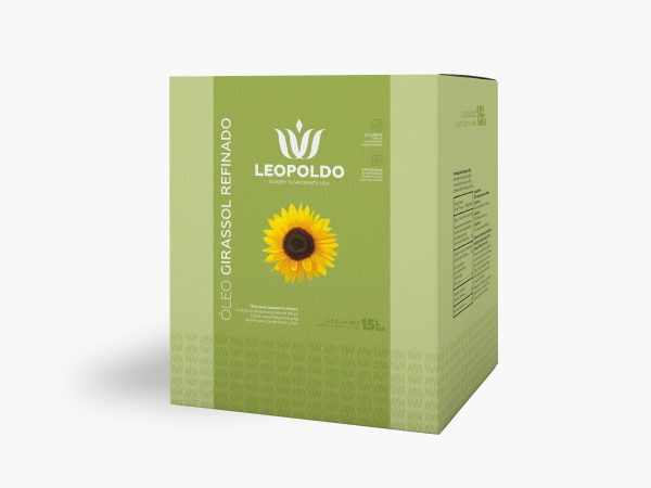 ÓLEO GIRASSOL REFINADO LEOPOLDO (3X5LT) 15LT - Leopoldo Bakery Ingredients